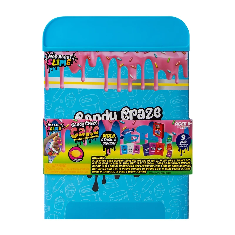 Candy Craze Cake Scented Slime Creations Set