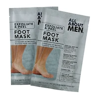 All About Men® Foot Mask 2-Pairs Pack