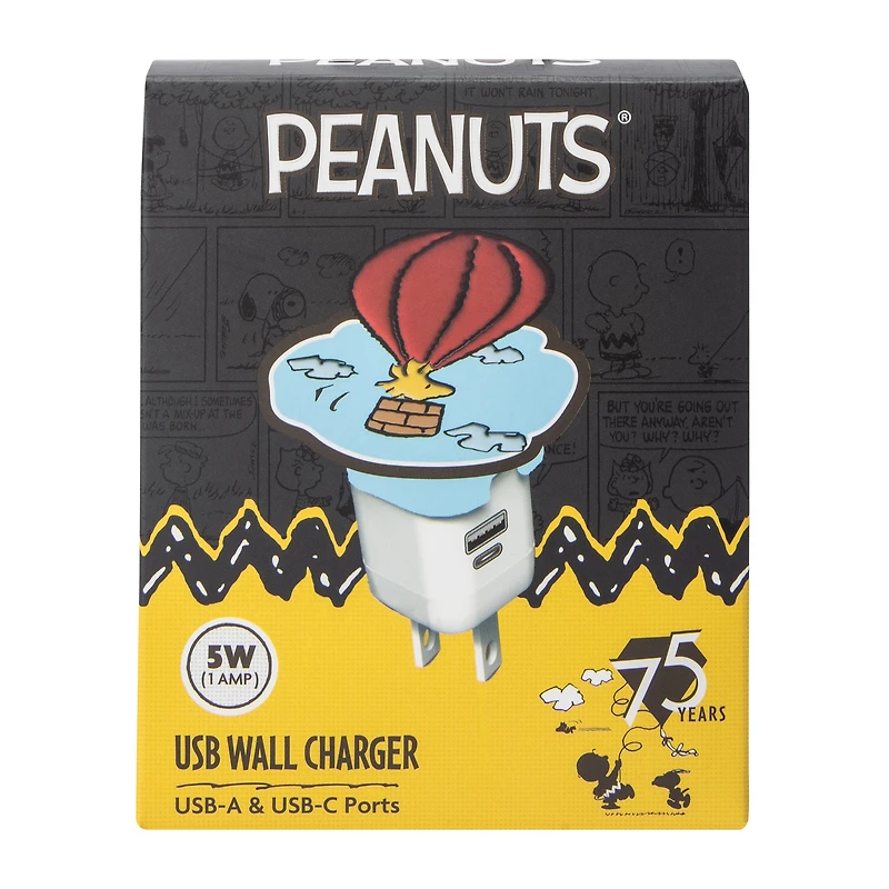 Peanuts® USB Wall Charger