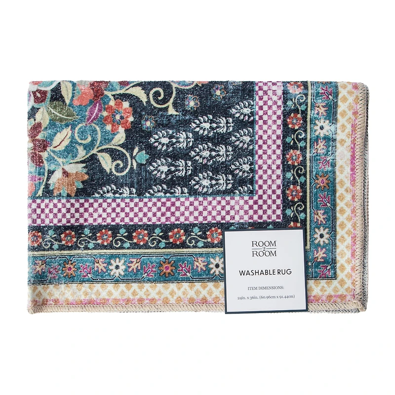 Washable Rug 24inx36in