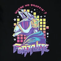 Fortnite Llama Where We Droppin' Graphic Tee