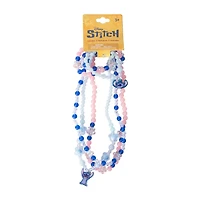 Disney Stitch Necklace & Bracelet Set