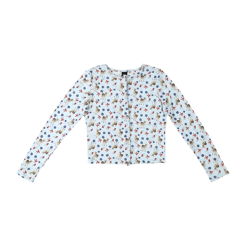 Juniors Christmas Top
