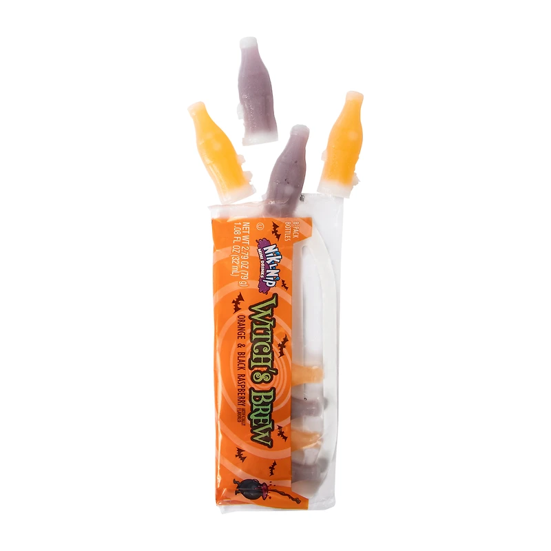 Nik-L-Nip® Witch's Brew Orange & Black Raspberry Mini Drinks 8-Pack 2.79oz