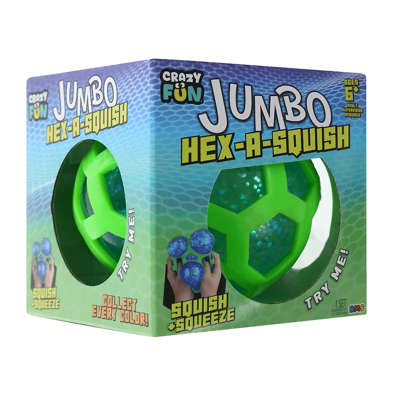 Crazy Fun® Jumbo Hex-A-Squish Set