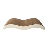 Printed Wave Cat Scratcher With Catnip
