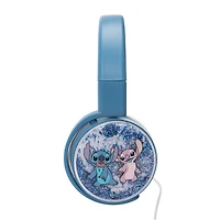 Disney Stitch Wired Glitter Headphones