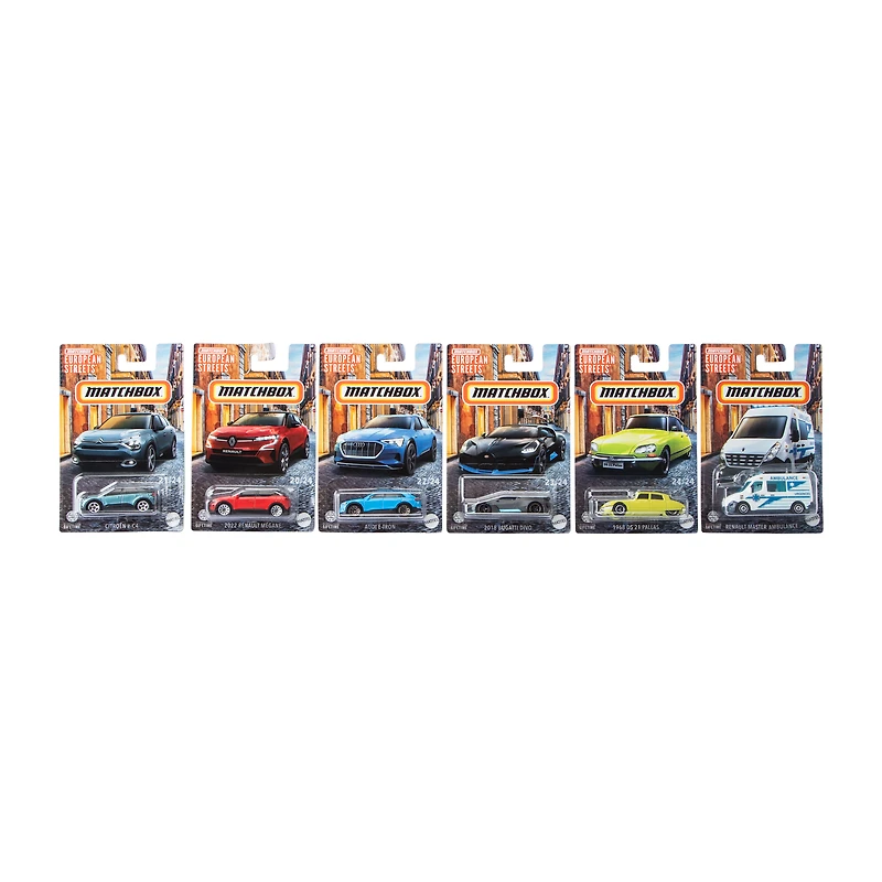 Matchbox™ European Streets™ (Styles May Vary)