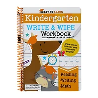 Ready To Learn™ Kindergarten Write & Wipe Workbook