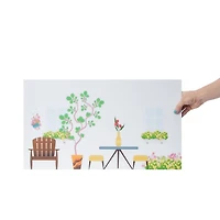 Wooden Dollhouse Set