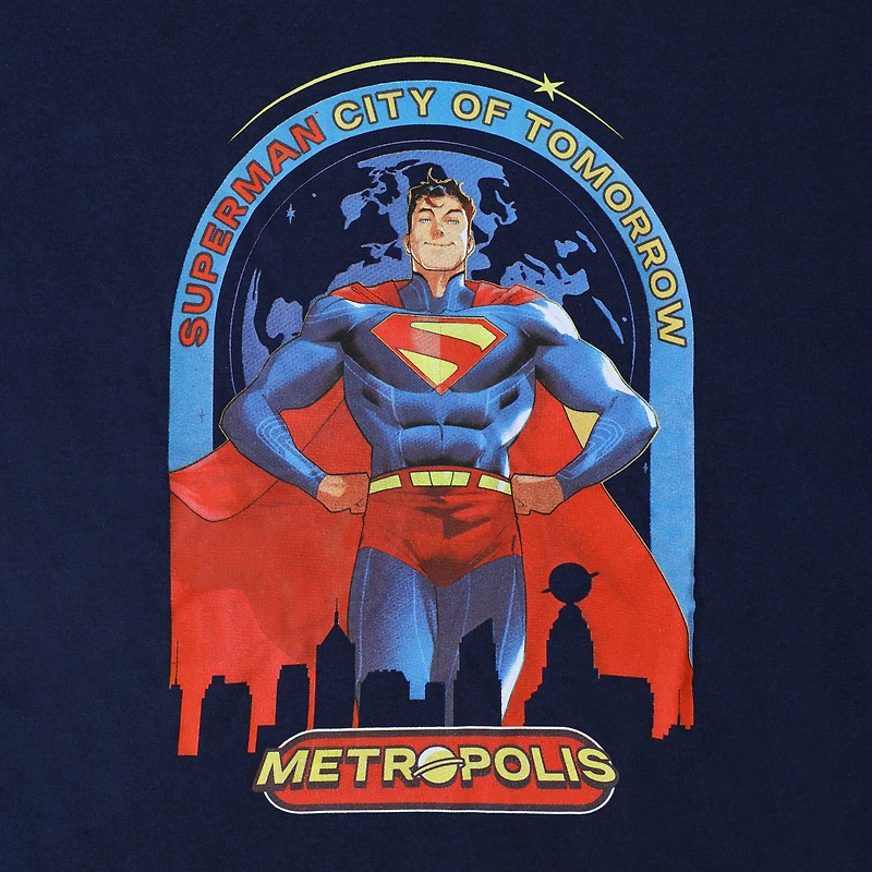Kids DC Superman Metropolis Graphic Tee