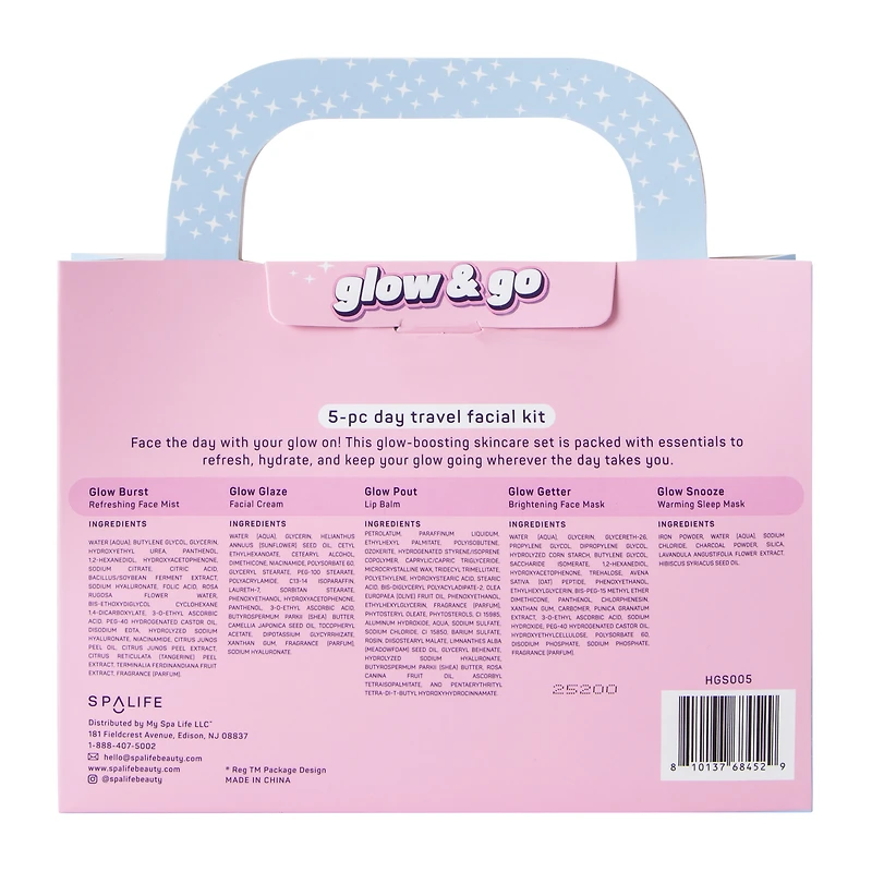 Glow & Go Travel Facial 5-Kit