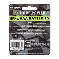 Xtreme Power™ AAA Batteries 8-Pack