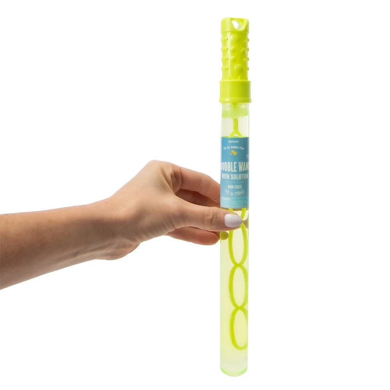 Bubble Wand With Solution 4oz