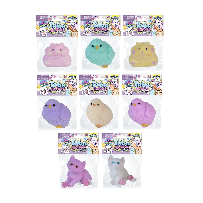 Taba-licious Fluffs Squishy Toy (Styles May Vary)