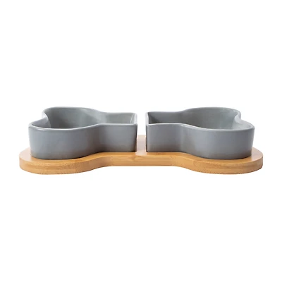 Bone Shape Bowl 3-Piece Set