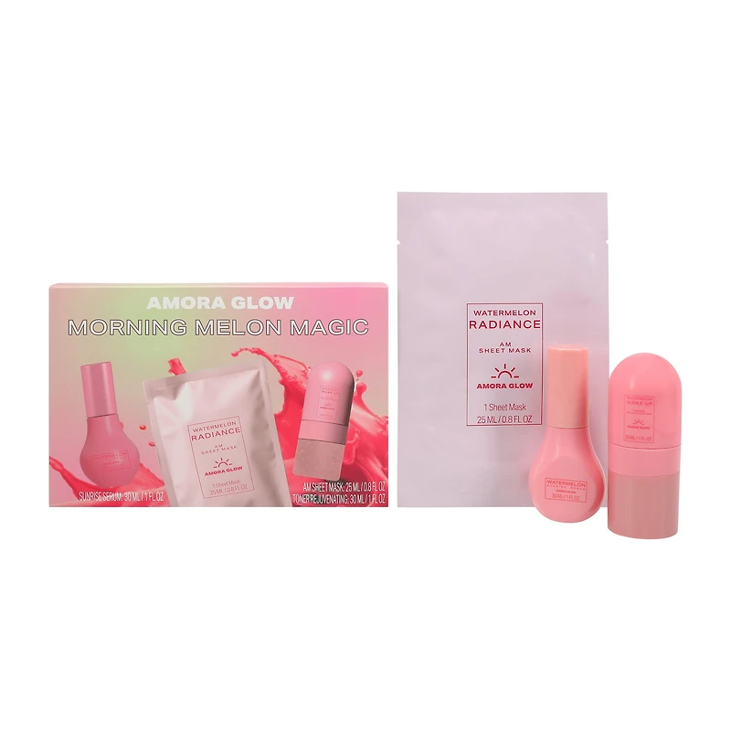 Amora Glow Morning Melon Magic Set
