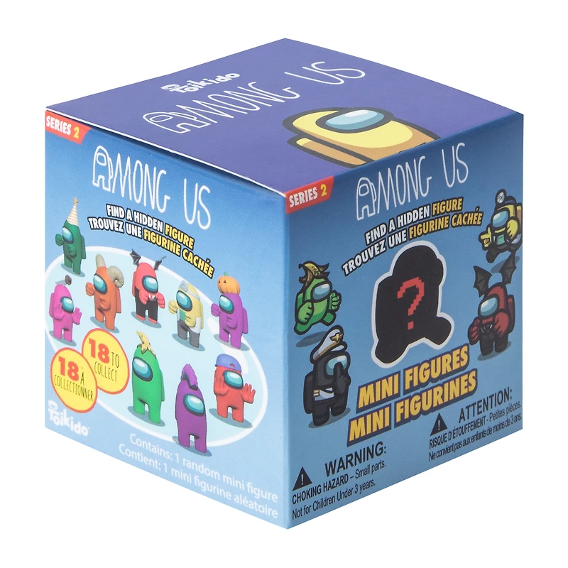 Among Us Mini Series 2 Figures (Styles May Vary)