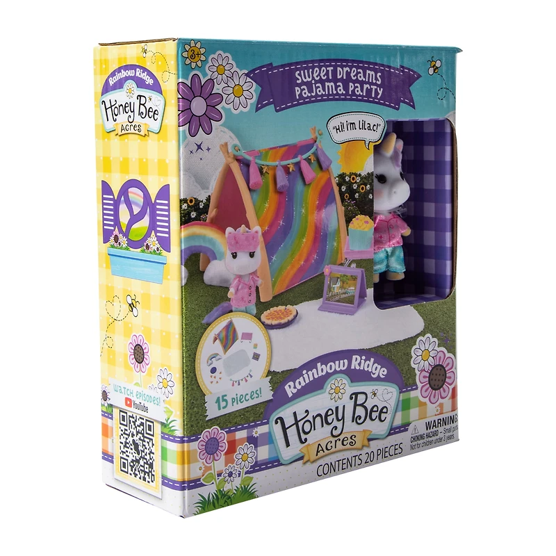 Honey Bee Acres Rainbow Ridge Sweet Dreams Pajama Party