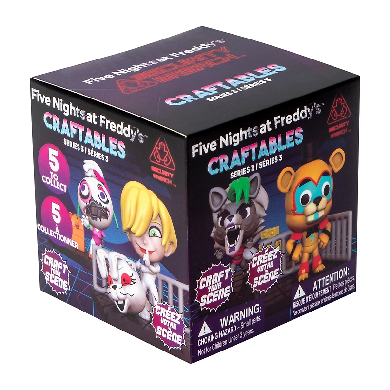 Five Nights at Freddy's™ Craftables Series 3 (Styles May Vary)