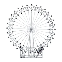 K'nex® Architecture London Eye Building Set 1861-Pieces