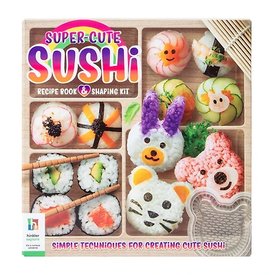 Super-Cute Sushi Recipe Book & Shaping Kit