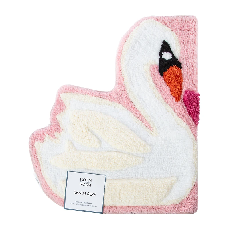 Swan Rug 21inx38in