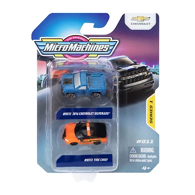 Micro Machines Die-Cast Car Toy 2-Pack (Styles May Vary)