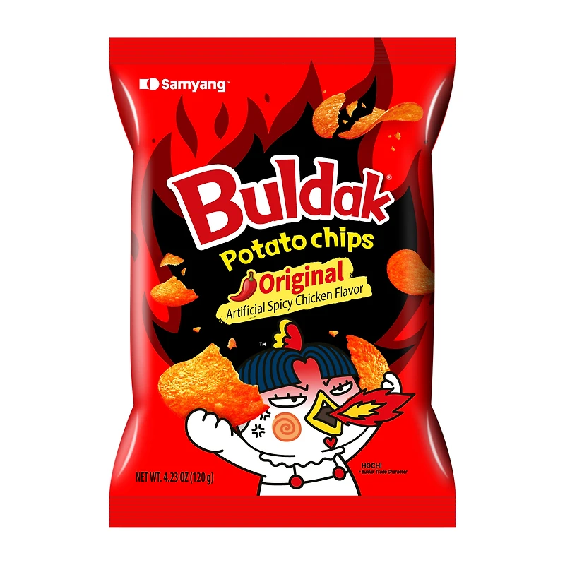 Buldak® Flavored Potato Chips 4.23oz