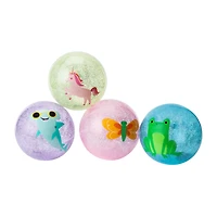 Glitter Bouncy Balls 4-Pack