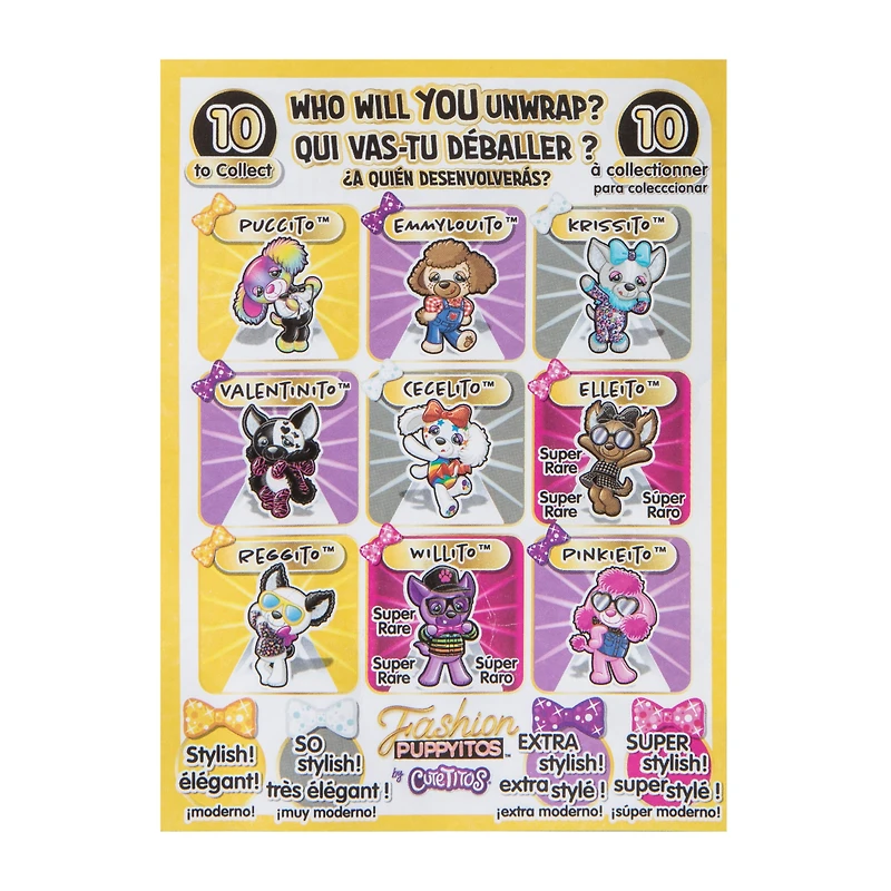 Fashion Puppyitos™ By Cutetitos® Set (Styles May Vary)