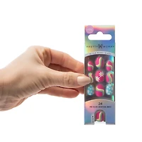Pretty Woman Kids Pre-Glued Artificial Nails 24-Count