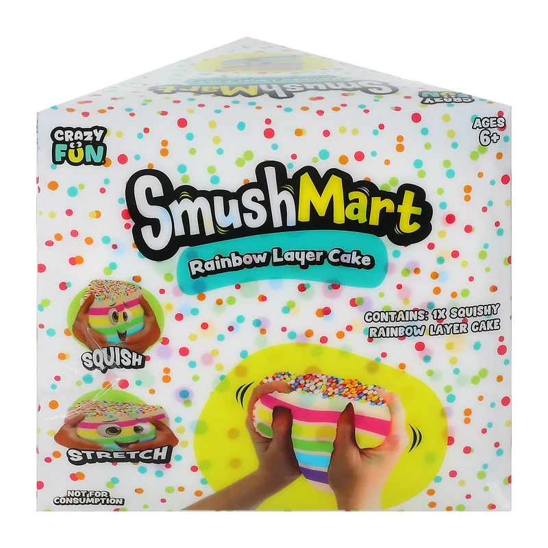 Smush Mart Rainbow Layer Cake