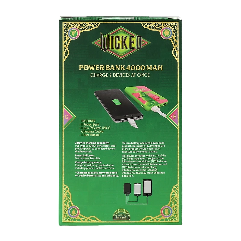 Wicked Power bank 4000MAh