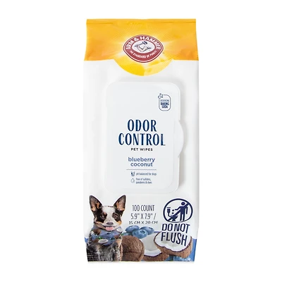 Arm & Hammer™ Odor Control Blueberry Coconut Pet Wipes