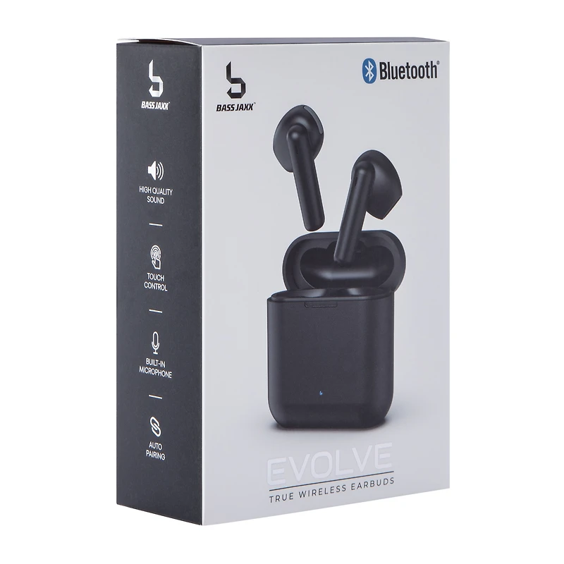 Bass Jaxx™ Evolve True Wireless Earbuds