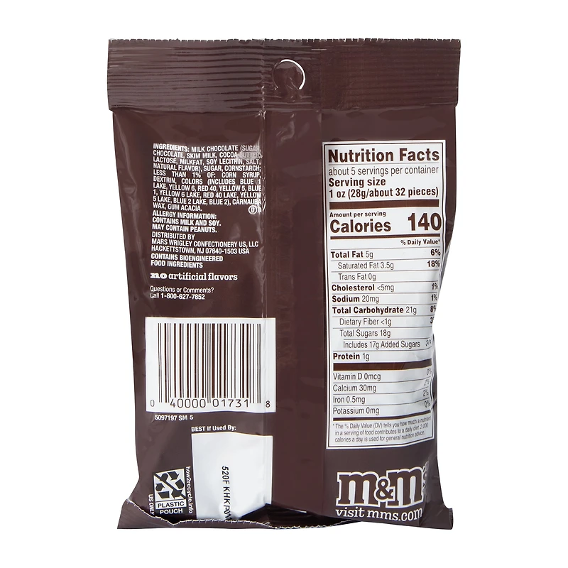 M&M's® Milk Chocolate Candies 5.3oz