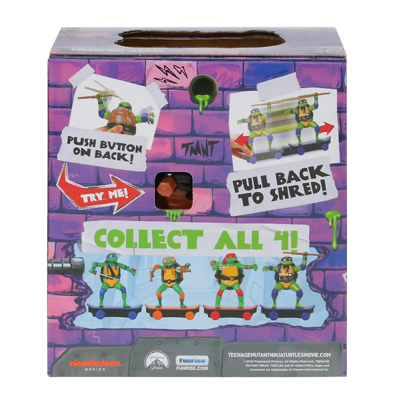 Nickelodeon Teenage Mutant Ninja Turtles Mutant Mayhem Sewer Shredders Donnie Toy