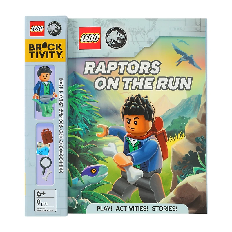LEGO® Jurassic World Raptors On The Run Bricktivity™ Set