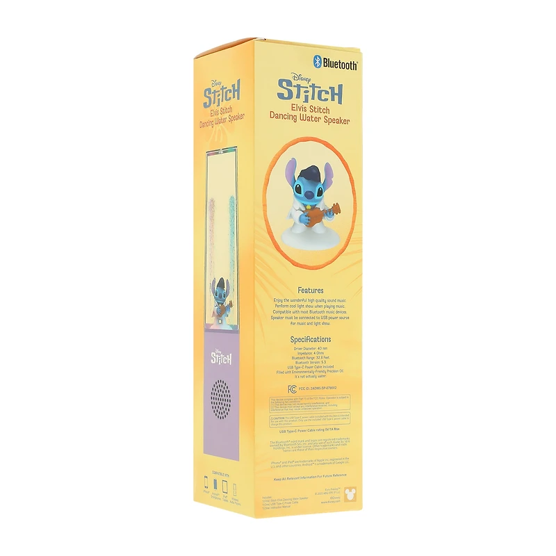 Disney Bluetooth® Water Dancing Speaker 10.35in x 2.32in