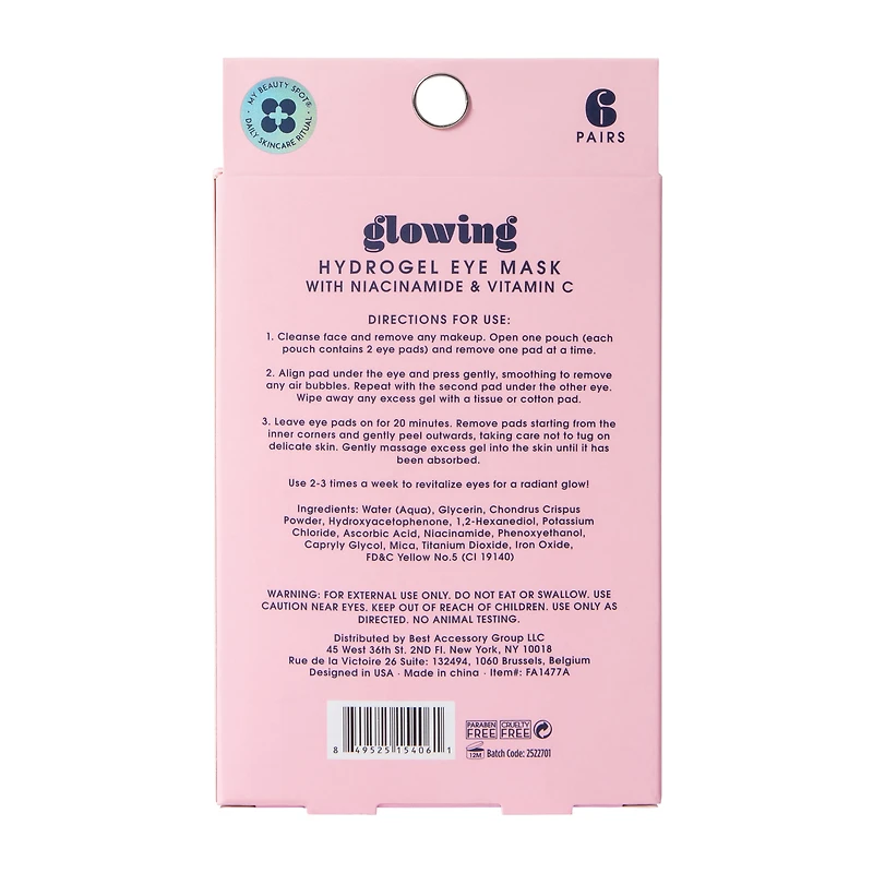 Fresh Skin By My Beauty Spot® Hydrogel Eye Mask 6-Pairs