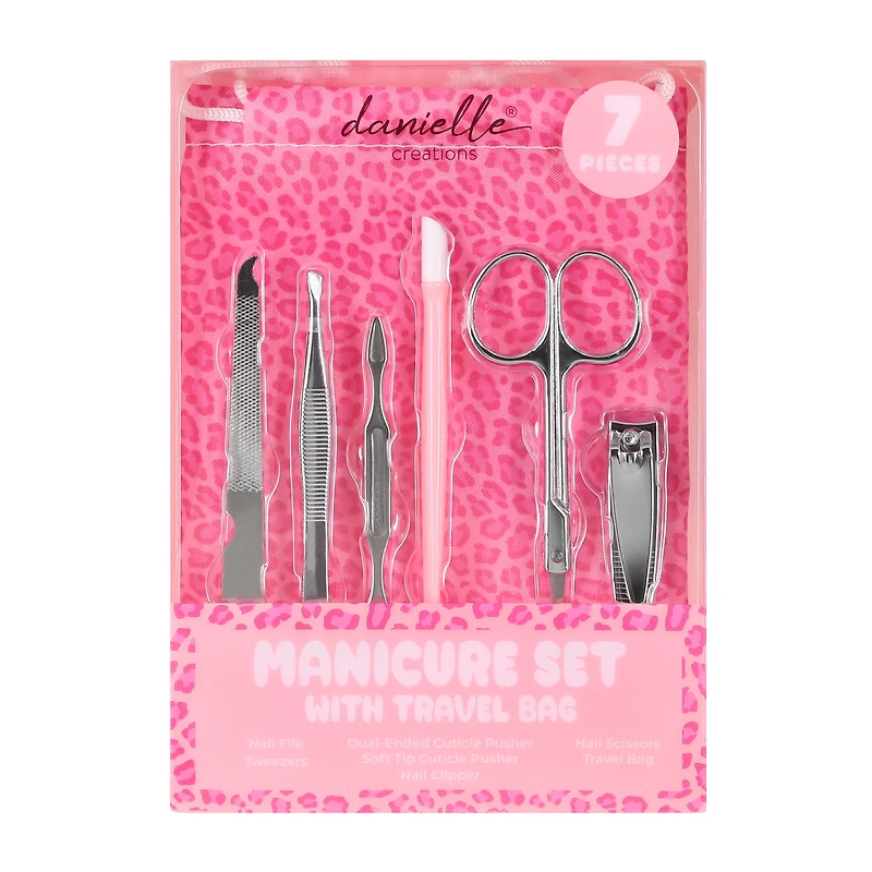 Danielle Creations® Manicure Set With Travel Bag
