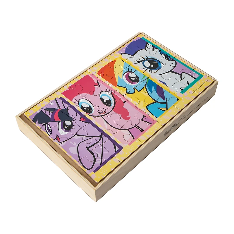 My Little Pony Wood Puzzles 7-Count