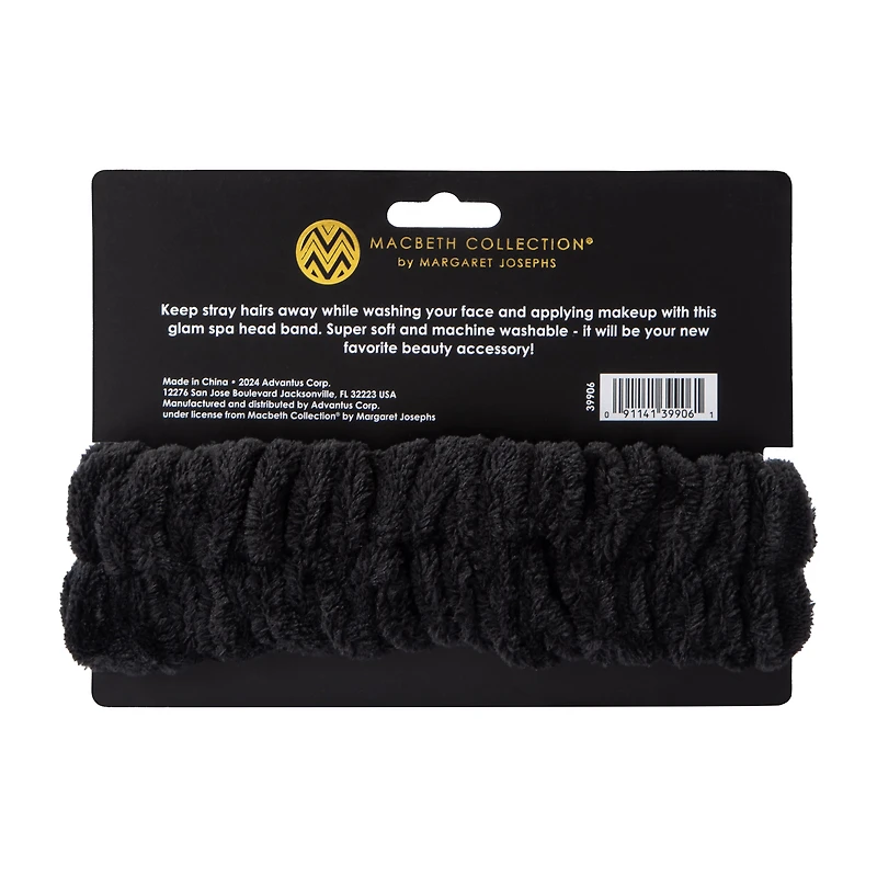 Macbeth Collection By Margaret Josephs® Black Gems Spa Headband