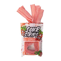 Sour Strips® Blue Strawberry Flavored Candy 3.4oz