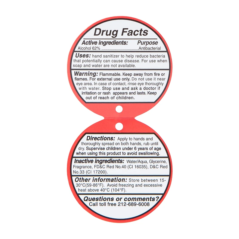 Mistify Watermelon Hydrating Hand Sanitizer 1.2oz