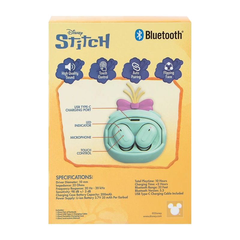 Disney Stitch True Wireless Earbuds