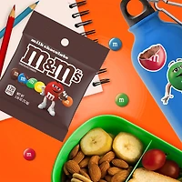 M&M'S Milk Chocolate Candy Peg Bag, 2.55 oz