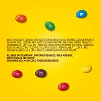 M&M'S Peanut Milk Chocolate Candy, 2.55 oz Bag