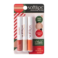 SoftLips® Moisturizing Lip Balm 3-Pack